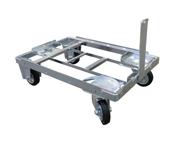 Lean Dolly sans timon pour utilisation manuelle en logistique industrielle