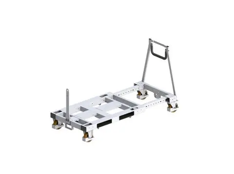 Embase roulante spécifique sur mesure