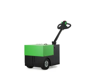 Tracteur pousseur électrique Movexx capable de tracter jusqu’à 2,5 tonnes de charges lourdes