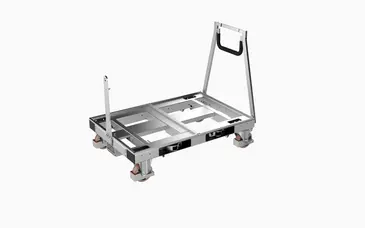 Embases roulante pour palette 