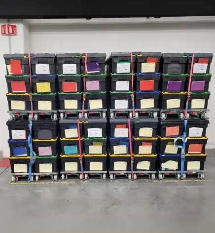 Palette adaptatrice conçue pour optimiser les flux logistiques et réduire le temps de manutention des charges.